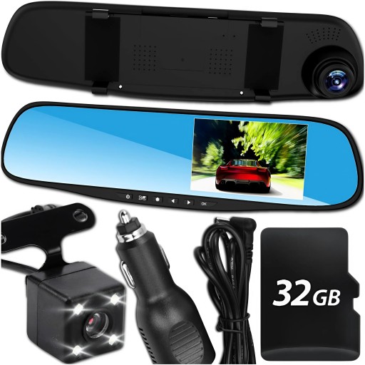 ВІДЕОРЕГІСТРАТОР ДЗЕРКАЛО АВТОМОБІЛЬНА КАМЕРА