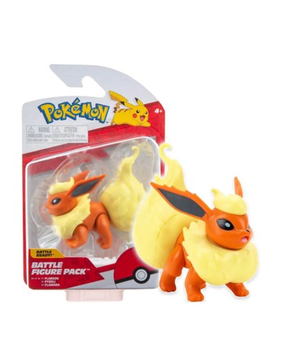 ORIGINÁLNA MINIFIGÚRKA / POKÉMON FLAREON / 7 CM