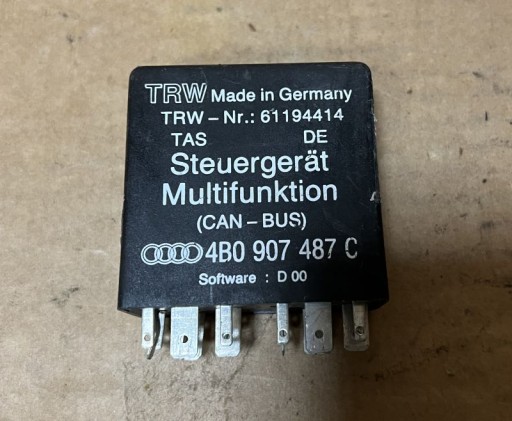 Багатофункціональний реле 607 AUDI 4B0907487C