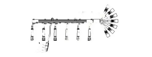 Кабелі запалювання 538/100 bremi bmw 3 e30