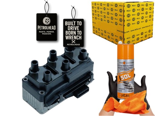 HEL5DA 358 - Катушка зажигания mercedes v 638 2 ford galaxy i galaxy #petrolhead pro+ kit4