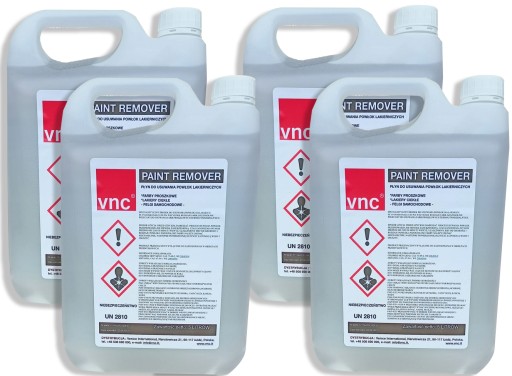 Жидкость для удаления порошковых и жидких покрытий 4x5L