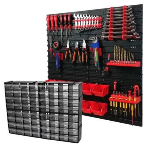 ИНСТРУМЕНТАЛЬНАЯ ПАНЕЛЬ 80х80см МОДУЛЬНЫЕ ЯЩИКИ