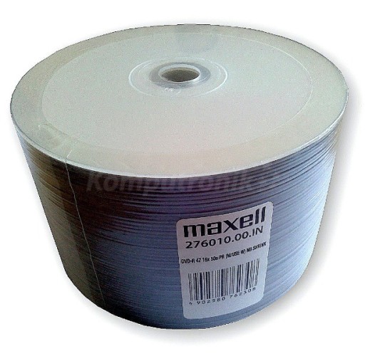 Płyta DVD Maxell DVD-R 4,7 GB 50 szpindel PRINT