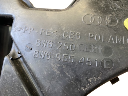 AUDI A5 8W washer fluid tank 8W6955451E