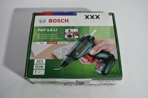 КЛЕВОЙ ПИСТОЛЕТ BOSCH PKP 3.6 LI