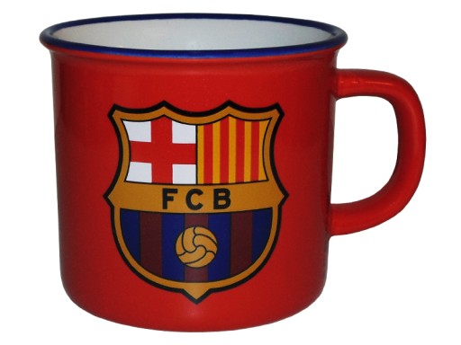 ГРУЖКА КЕРАМІЧНА RETRO VINTAGE FC BARCELONA 300 мл