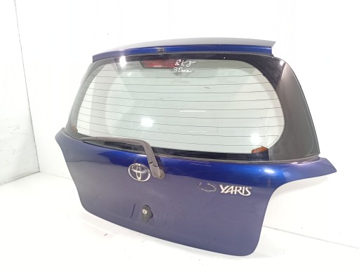 Toyota Yaris and 1 3 door 99-06 trunk door boot rear rear part kod lakieru 8K8