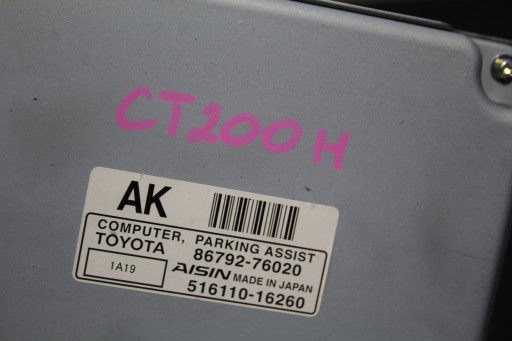 MODULE UNITÉ DE CONTRÔLE LEXUS CT200H 86792-76020