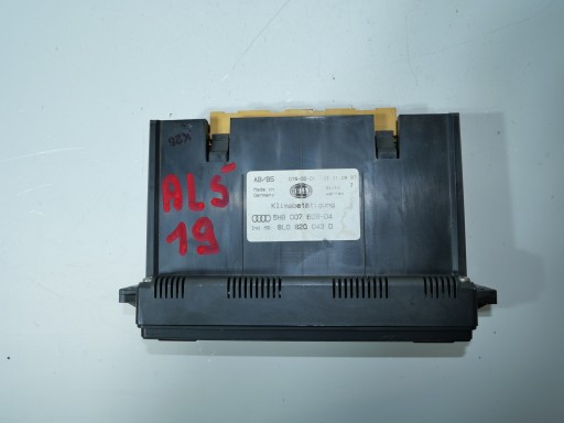 PANEL klímy klimatizácii AUDI A3 8L 8L0820043D