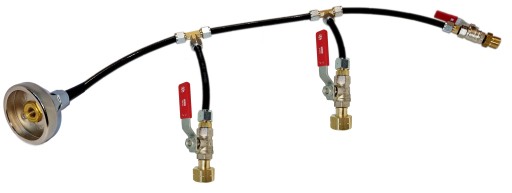 Q2K03 - Заправний шланг 2 балона Camper Camper