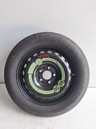 MERCEDES C-KLASA W204 08-> wheel spare 125/90 R16 ET20