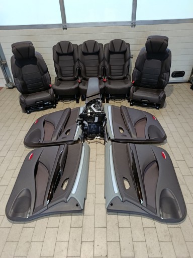 KOMPLET Sitze z boczkami mitte Renault Espace V (RFC) BRAZ INITIALE