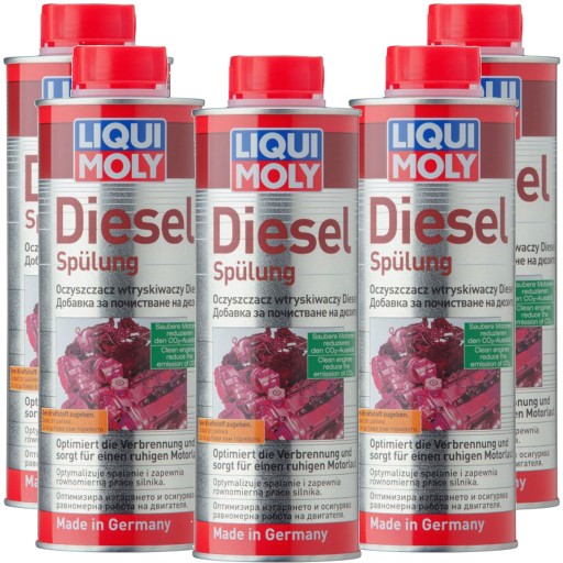 LIQUI MOLY 2666 DIESEL SPULUNG 2.5 L ОЧИЩАЕТ ВПРЫСКИ