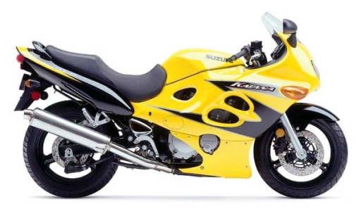 НАКЛЕЙКИ SUZUKI GSX 600 F 2003 ЖЕЛТЫЙ