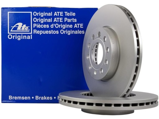 24.0125-0145.1 - ATE ДИСКИ ПЕРЕДНИЕ VW GOLF V VI CADDY TOURAN TSI FSI