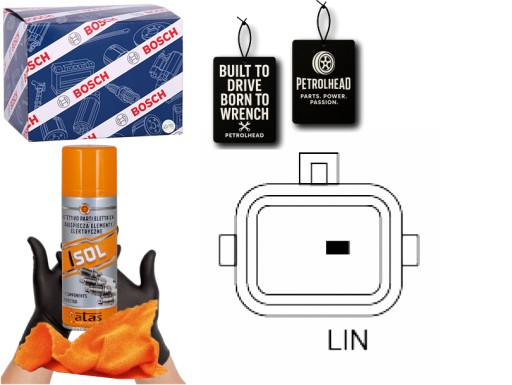 BOS0 986 - Генератор nissan pulsar qashqai ii x-trail iii renau #petrolhead pro+ kit4