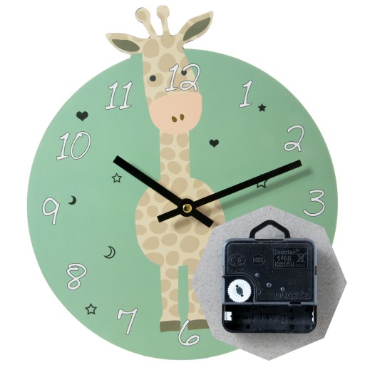 Годинник круглий, 28 см, аналоговий циферблат