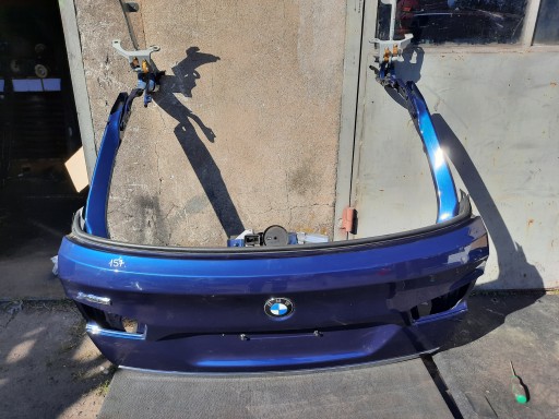 157 BMW F11 крышка багажника C10 MEDITERRANBLAU