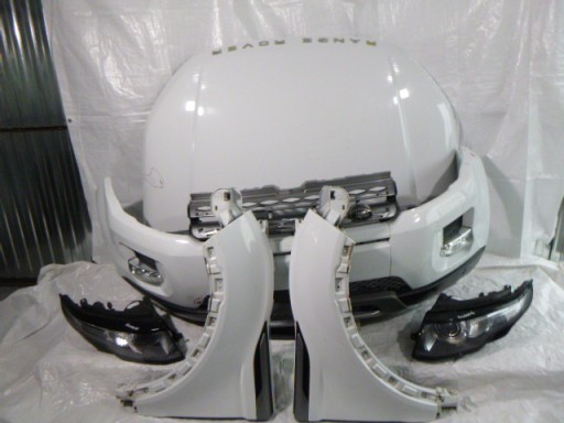 ПЕРЕДНИЕ ЛАМПЫ БАМПЕРА КАПОТА RANGE ROVER EVOQUE