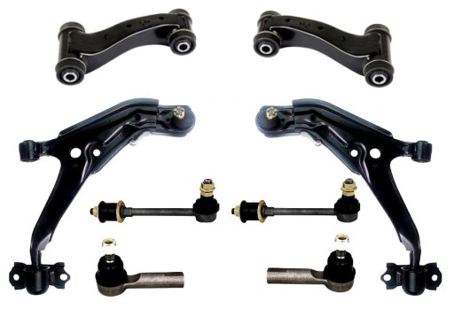 ALL3436A - Нижние верхние поперечные рычаги, штифты, разъемы, передние части nissan primera p11, комплект