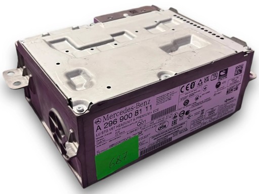 MERCEDES EQS X296 RADIO NAVI 2969008111 #687 @M
