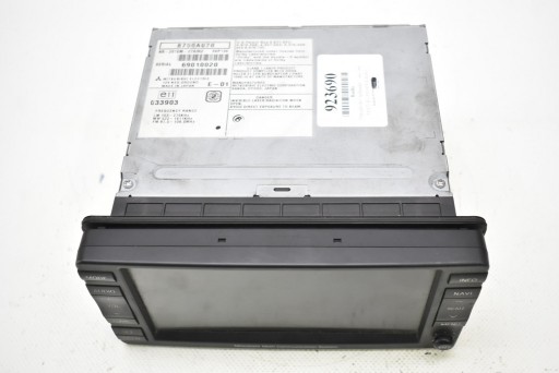 RADIO radio CD AUX MP3 DVD NAVI 8750A070 MITSUBISHI OUTLANDER II
