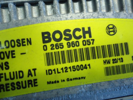 MERCEDES SL R230 Pumpe SBC 0265960057 A0094312512