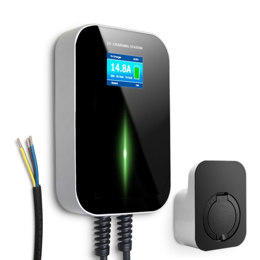 Зарядное устройство Wallbox + разъем Type 2 22kw EV PHEV