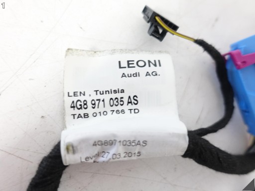 AUDI A7 S7 RS7 4G8 C7 10-18 bundle wiring wiring door of left front