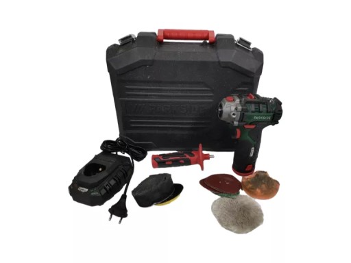 АКУМУЛЯТОРНА ПОЛІРУВАЛЬНА МАШИНА PARKSIDE PAAP 12 C3