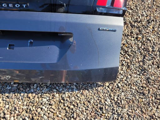 trunk door boot rear part PEUGEOT 3008 II EVLC KAMERA