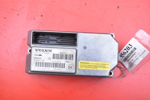 modul SENSOR airbag airbagů 8646434 0285001254 VOLVO S60 1 a 00-04