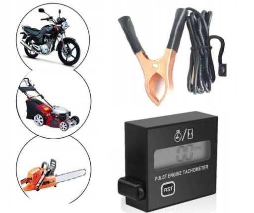 Новий цифровий індуктивний бензиновий тахометр Ene