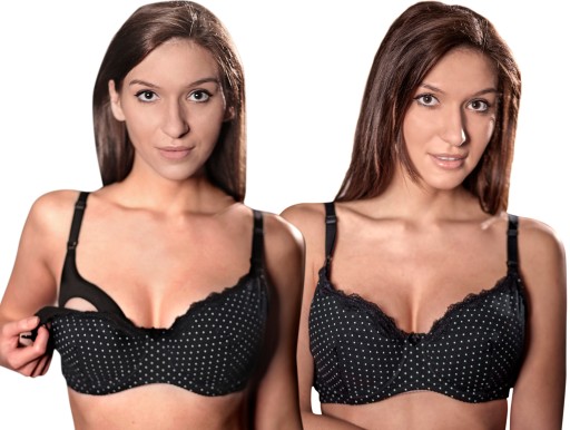 М'який бюстгальтер для годування DHCHIC, чорний, розмір 90F