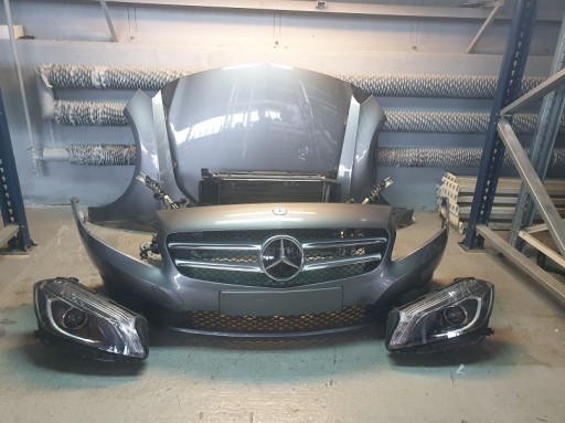 MERCEDES W176 КАПОТ, БАМПЕР, КРЫЛО РЕМЕНЬ КСЕНОНОВЫЙ LED 787