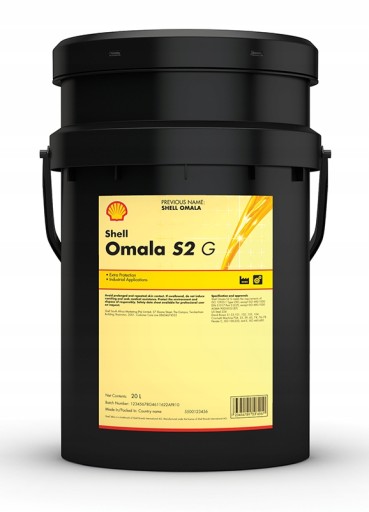 Shell omala s2 gx 68 20l clp 68
