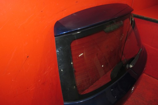 SKODA FABIA 2 II HB trunk door boot rear part rear GRANATOWA 9462