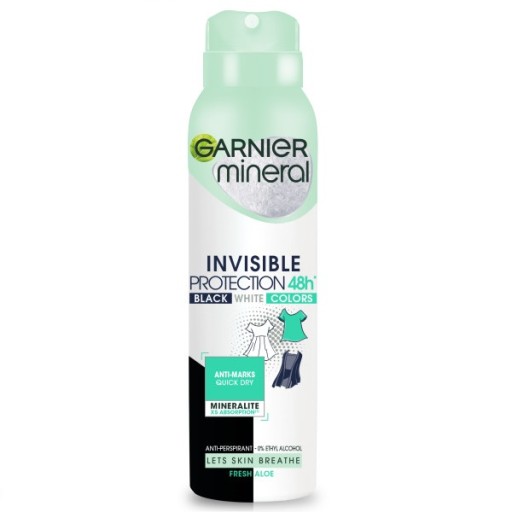 garnier invisible protection fresh aloe antyperspirant w sprayu 150 ml   