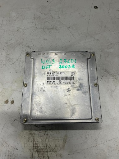 0281010796 6121533279 - Компьютерный контроллер двигателя ml w163 лифт 2.7 cdi