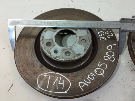 Audi Q5 SQ5 80A discs brake front 337mm (T14)