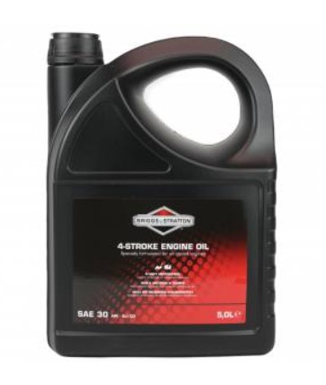 BRIGGS&STRATTON 5л SAE30 МАСЛО ДЛЯ КОСИЛОК