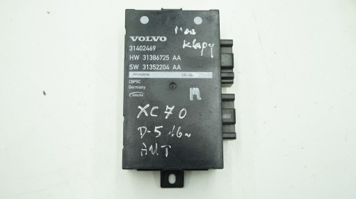 VOLVO MODUŁ KLAPY BAGAŻNIKA V70 XC70 31402469