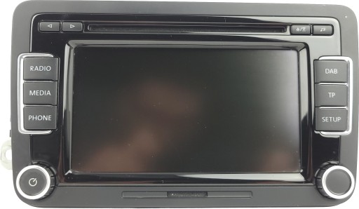 VW PASSAT B6 B7 GOLF V VI TOURAN RADIO DOTYKOWE 3C8035195A DAB Z KODEM