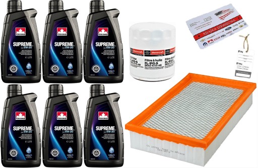 PETRO-CANADA 5W-20 6L + FUSION FILTERS 2.5 10-12