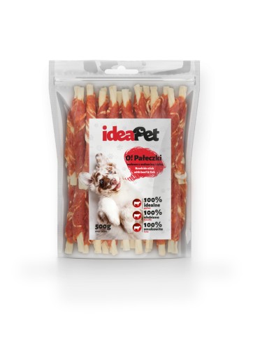 Idea Pet O! Pałeczki z wołowe z wołowiną i rybą 500g