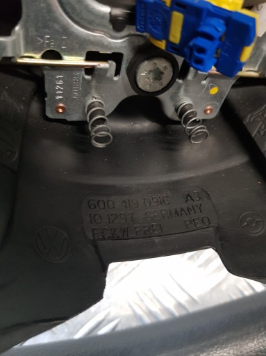 volante airbag airbag 6Q0419091C 6Q0880201J VW POLO IV 02R