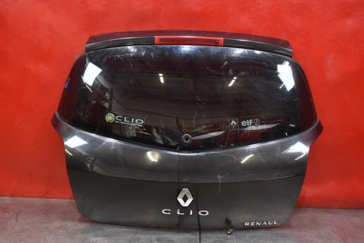 kapota kufru záď zadní cierna RENAULT CLIO 3 III 3D 05-09