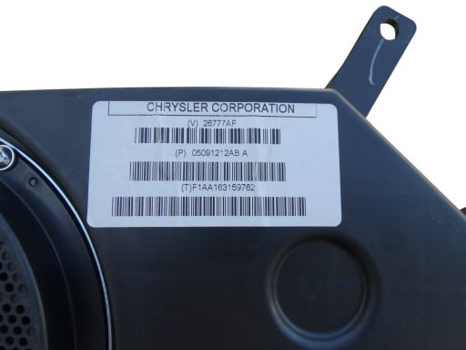 JEEP CHEROKEE V KL 13-23 speaker SUBWOOFER subwoofer 05091212AB original ASO