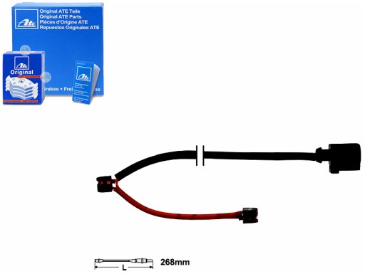 ATE24.8190-0070.2/RS8 - ДАТЧИК ЗНОСУ ГАЛЬМІВНИХ КОЛОДОК [ATE]